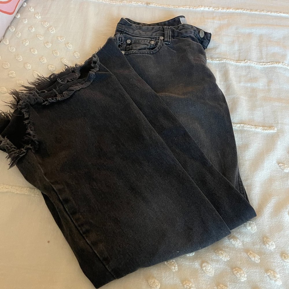 Free People Black Flare Jeans